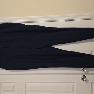 Haggar Men's Dark Blue Dress Pants